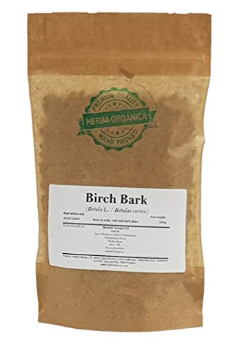 Birkenrinde / Betula L / Birch Bark # Herba Organica # Hängebirke, Sandbirke, Weißbirke, Warzenbirke (100g) von Herba Organica