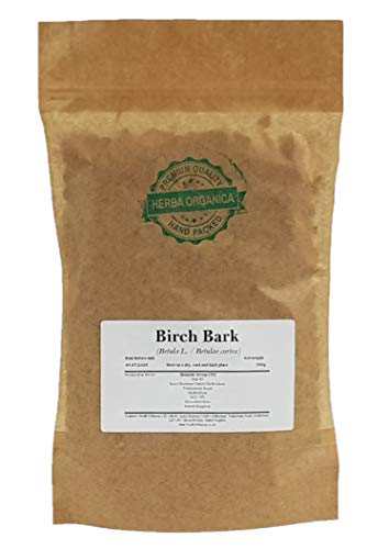 Birkenrinde/Betula L/Birch Bark # Herba Organica # Hängebirke, Sandbirke, Weißbirke, Warzenbirke (200g) von Herba Organica