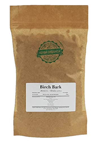 Birkenrinde / Betula L / Birch Bark # Herba Organica # Hängebirke, Sandbirke, Weißbirke, Warzenbirke (200g) von Herba Organica