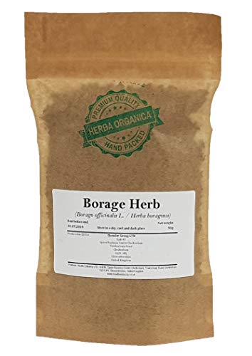 Borretsch Kraut / Borago Officinalis L / Borage Herb # Herba Organica # Gurkenkraut, Kukumerkraut, Boretsch (50g) von Herba Organica