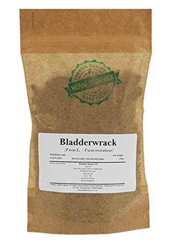 Fucus / Fucus Vesiculosus L / Bladderwrack # Herba Organica # Blasentang, Meereseiche, See-Eiche (100g) von Herba Organica