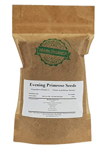 Gemeine Nachtkerze Samen / Oenothera Biennis L / Evening Primrose Seeds # Herba Organica # Gewöhnliche Nachtkerze (200g) von Herba Organica