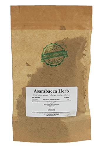Gewöhnliche Haselwurz Kraut / Asarum Europaeum L / Asarabacca Herb # Herba Organica # Braune Haselwurz, Drüsenkraut, Wilder Nardus (50g) von Herba Organica
