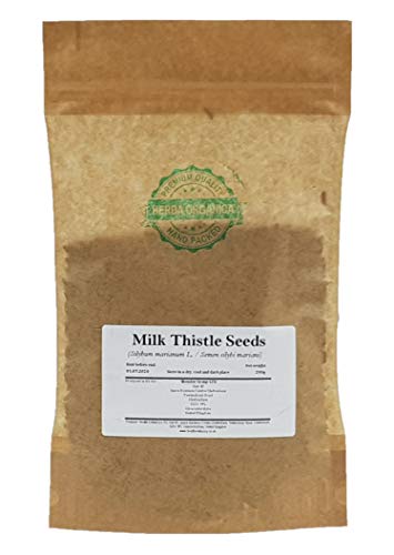 Herba Organica Mariendistelsamen - Silybum Marianum L - Milk Thistle Seeds 100g von Herba Organica