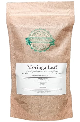 Herba Organica Moringa Blätter Kräutertee - Moringa Oleifera - Moringa Leaf Herbal Tea 100g von Herba Organica