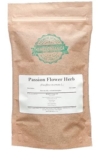Herba Organica Passionsblumenkraut Kräutertee - Passiflora incarnata - Passion Flower Herb Herbal Tea 100g von Herba Organica