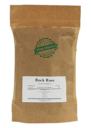 Herba Organica Zistrosenkraut Kräutertee - Cistus Incanus L - Rock Rose Herbal Tea 50g von Herba Organica