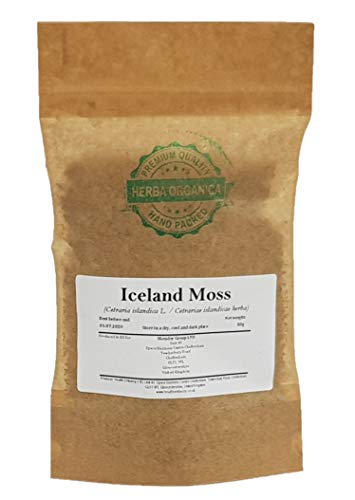Isländisches Moos / Cetraria Islandica L / Iceland Moss # Herba Organica # Islandmoos, Irisches Moos, Lichen Islandicus (100g) von Herba Organica