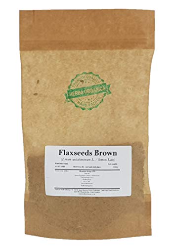 Leinsamen / Linum Usitatissimum L / Flaxseeds Brown # Herba Organica # Gemeiner Lein, Saat-Lein, Flachs (100g) von Herba Organica