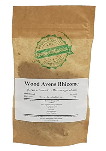 Nelkenwurz Rhizome / Geum Urbanum L / Wood Avens Rhizome # Herba Organica # Echte Nelkenwurz, Gemeine Nelkenwurz (50g) von Herba Organica