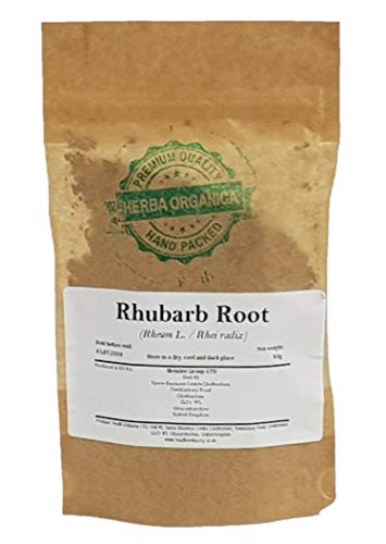 Rhabarber Wurzel / Rheum L / Rhubarb Root # Herba Organica # Geschnittener Wurzel Kräutertee (50g) von Herba Organica