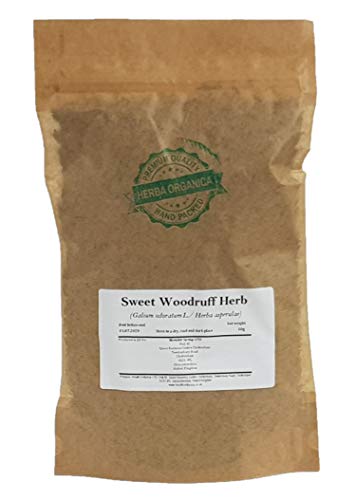 Waldmeister Kraut/Galium Odoratum L/Sweet Woodruff Herb # Herba Organica # Waldmeister, Wohlriechendes Labkraut (50g) von Herba Organica