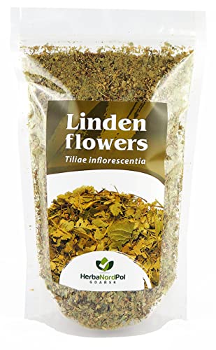 Lindenblüten Kräutertee | Wild gesammelte Tilia cordata |Reich an Flavonoiden | Loser Tee | 500G von Herbanordpol