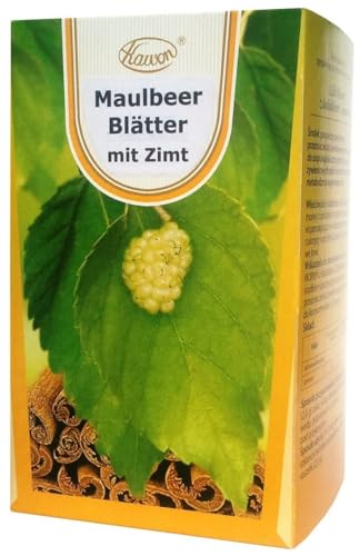 Maulbeerblätter Tee mit Zimt, 3 Packungen, 3x 20 Teebeutel, für normalen Blutzucker, Zucker balance, Extrakt, kapseln, Kohlenhydrate, Gewichtskonrolle natürlich von Herbagarten