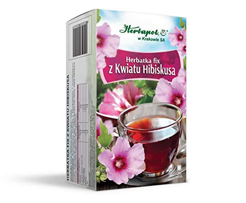 Herbapol w Krakowie Hibiskusblüten Tee fix, 20 Teebeutel - Hibiscus Flower Tea fix, 20sachets von Herbapol w Krakowie SA