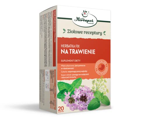 Herbapol w Krakowie Für die Verdauungstee Fix, 20 Teebeutel - For Digestion Tea Fix von Herbapol w Krakowie SA