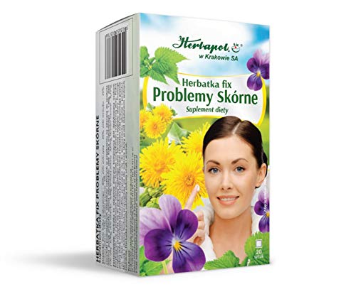 Herbapol w Krakowie Hautprobleme Tee Fix - Skin Problems Tea Fix, 20 Teebeutel von Herbapol w Krakowie SA