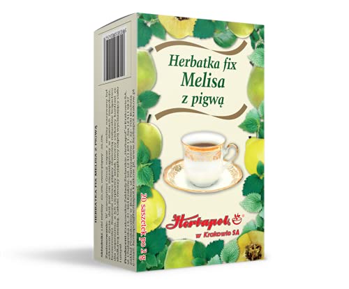 Tee Melisse mit Quitte fix, 20 Teebeutel, Herbapol Krakow von Herbapol w Krakowie SA