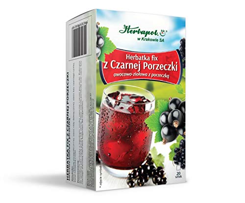 Herbapol w Krakowie Tee fix mit schwarzer Johannisbeere, 20 Teebeutel, Tea Fix with Black Currant von Herbapol w Krakowie SA