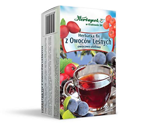 Herbapol w Krakowie Tee fix aus Waldfrüchten 20 Teebeutel, Forest Fruits Tea Fix von Herbapol w Krakowie SA