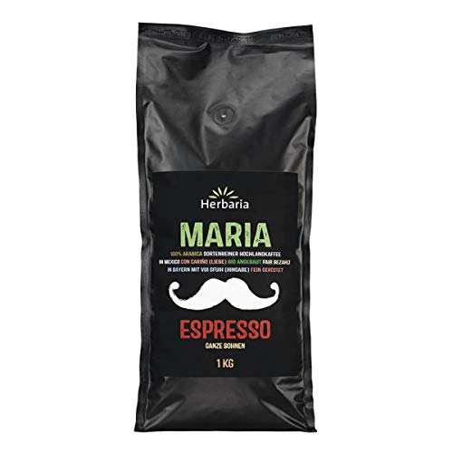 Herbaria - Maria Espresso ganz bio - 1 kg - 5er Pack Herbaria - Maria Espresso ganz bio - 1 kg - 5er Pack von Herbaria GmbH