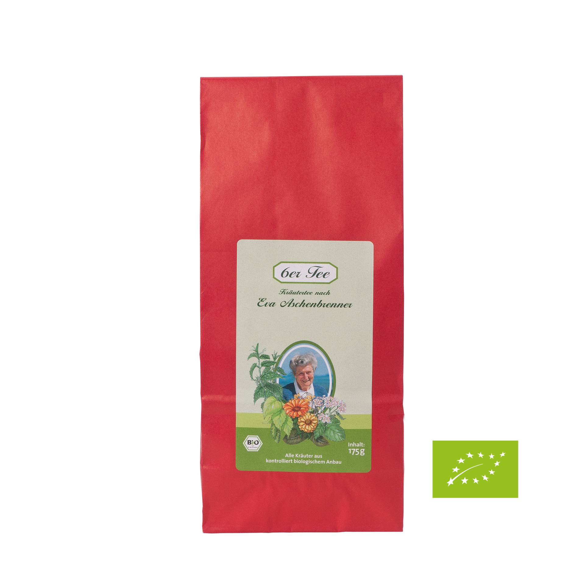 6er Tee nach Eva Aschenbrenner lose Kräuter 175 g - in Bioqualität - vegan - Herbaria 6er Tee nach Eva Aschenbrenner lose Kräuter 175 g - in Bioqualität - vegan - Herbaria von Herbaria