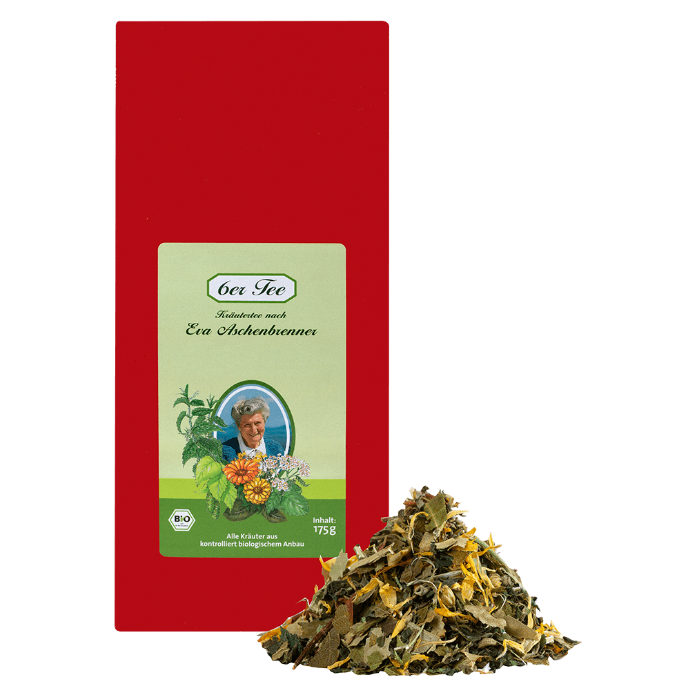Bio 6er Tee Eva Aschenbrenner, 100g Bio 6er Tee Eva Aschenbrenner, 100g von Herbaria