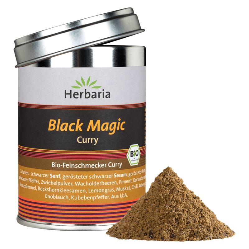 Bio Black Magic Curry, 80g von Herbaria