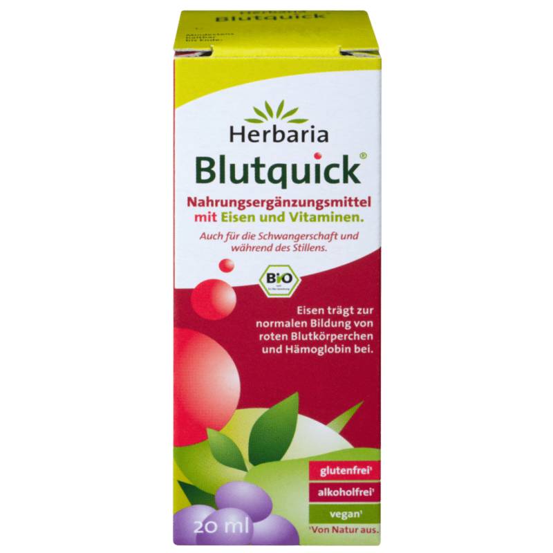 Bio Blutquick 20 ml von Herbaria