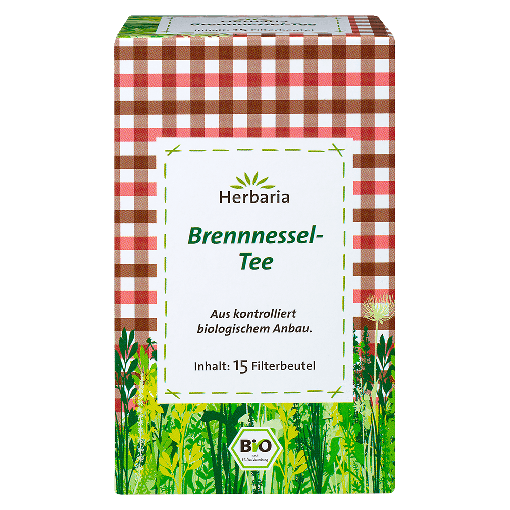 Bio Brennnessel-Tee, 15 Filterbeutel von Herbaria