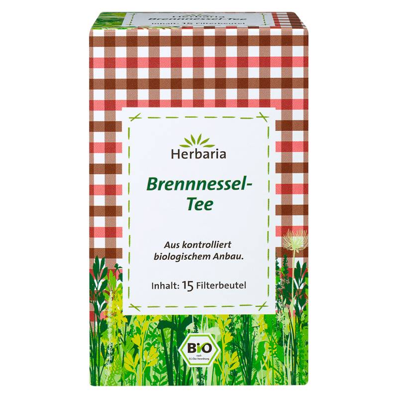 Bio Brennnessel-Tee, 15 Filterbeutel von Herbaria