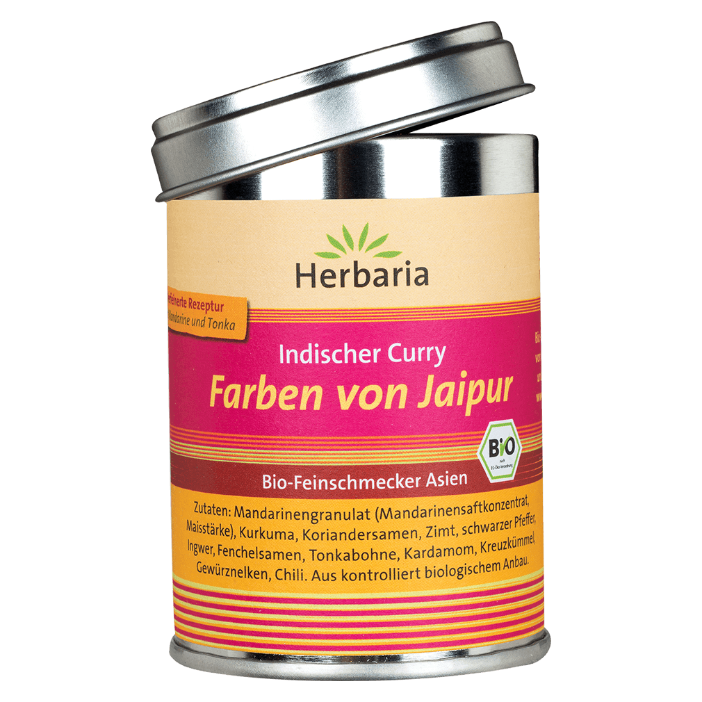 Bio Farben von Jaipur, 80g Bio Farben von Jaipur, 80g von Herbaria
