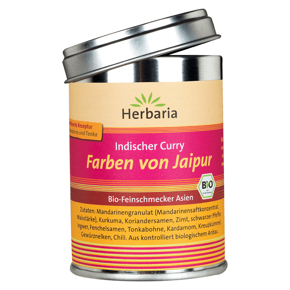 Bio Farben von Jaipur, 80g von Herbaria