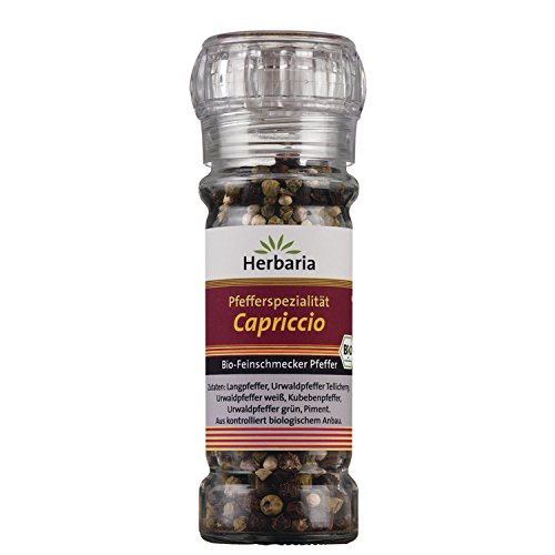 Herbaria - Pfeffermischung Capriccio Mühle, bio, 45 g Herbaria - Pfeffermischung Capriccio Mühle, bio, 45 g von Herbaria
