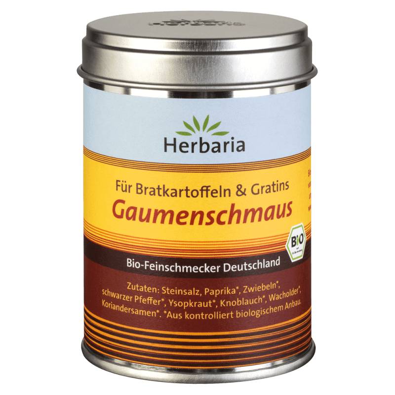 Bio Gaumenschmaus Bratkartoffelgewürz von Herbaria