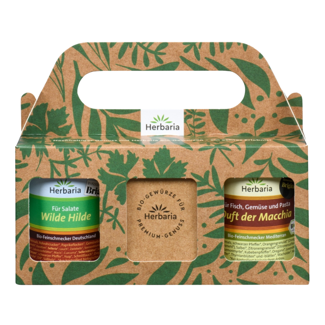 Bio Gewürze Geschenkset Frühling Bio Gewürze Geschenkset Frühling von Herbaria