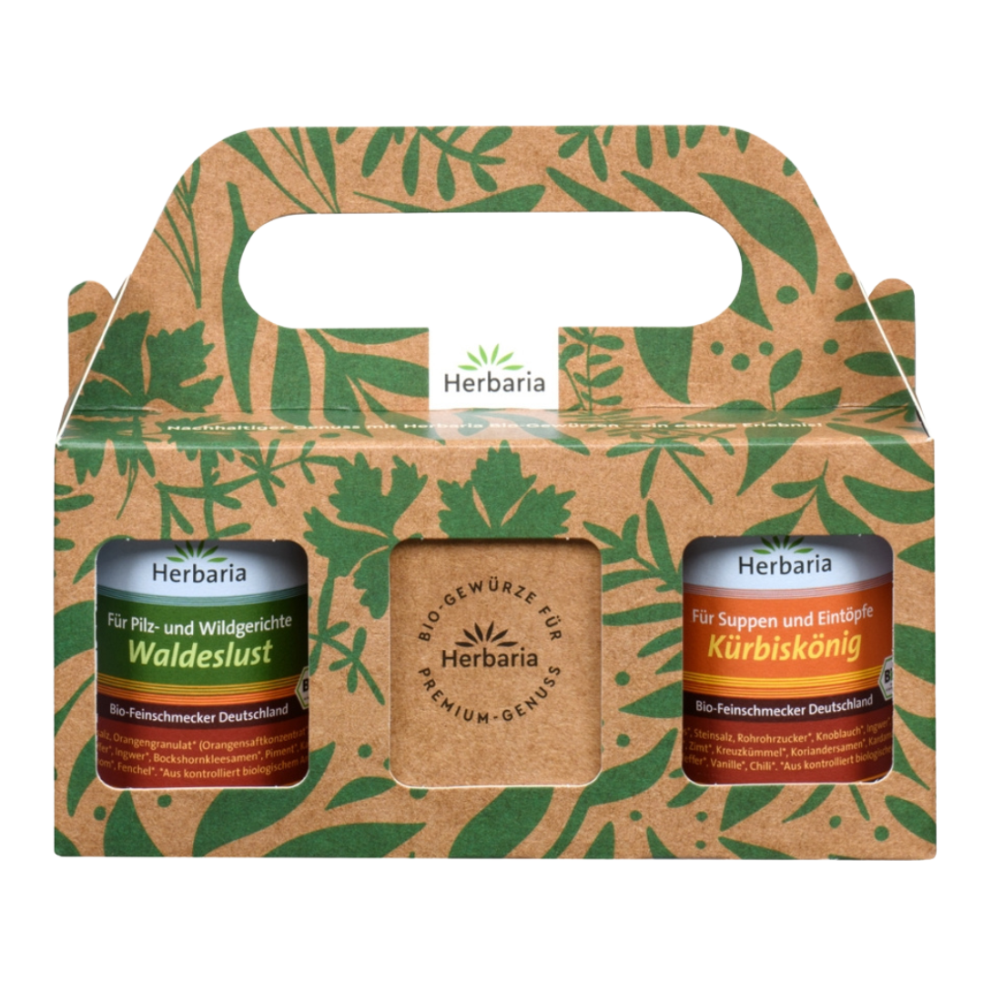 Bio Gewürze Geschenkset Herbstküche Bio Gewürze Geschenkset Herbstküche von Herbaria