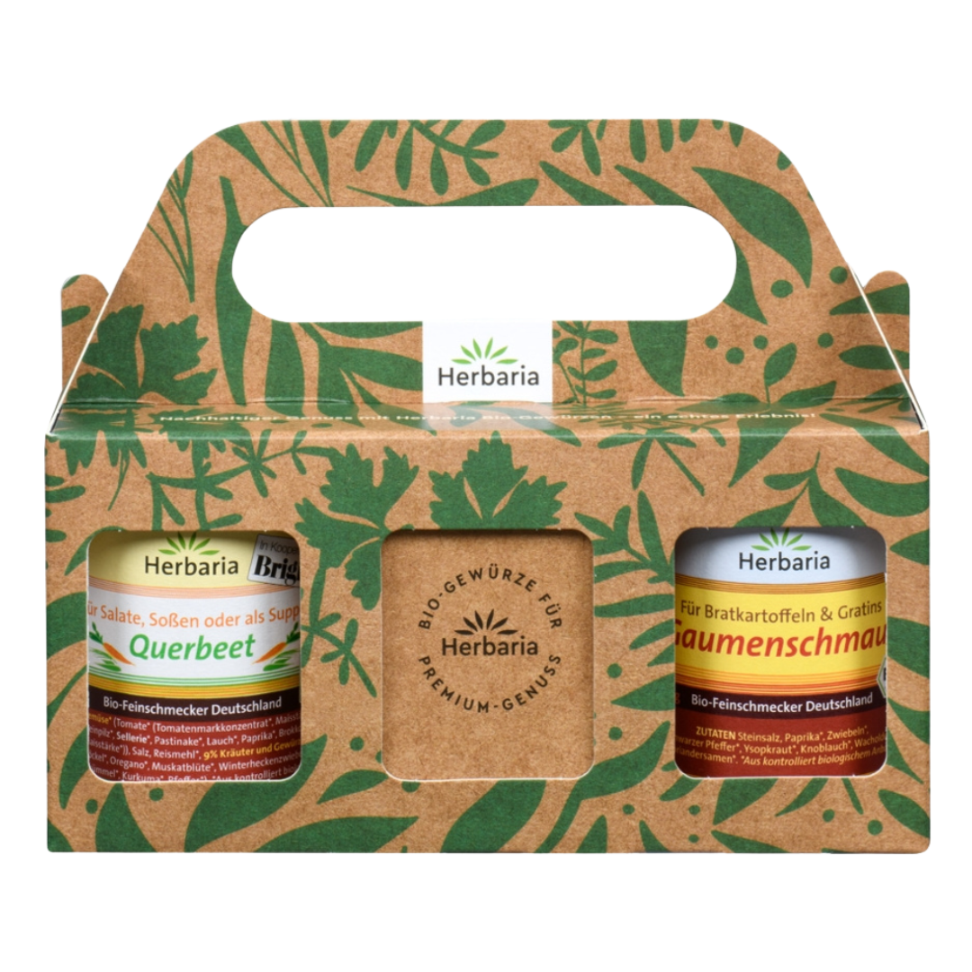 Bio Gewürze Geschenkset Klassiker Bio Gewürze Geschenkset Klassiker von Herbaria