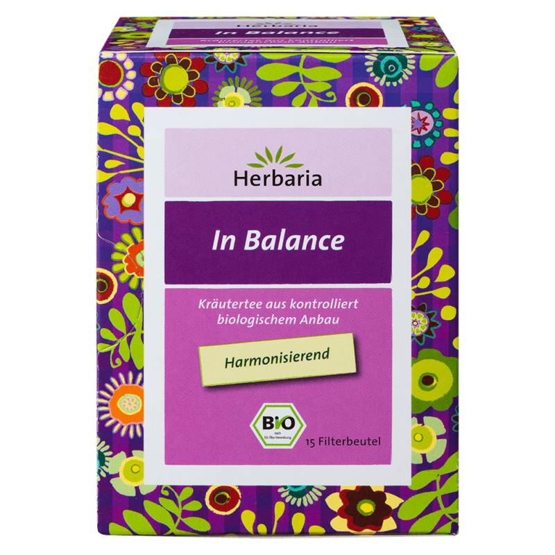 Bio In Balance Tee, 15 Filterbeutel von Herbaria