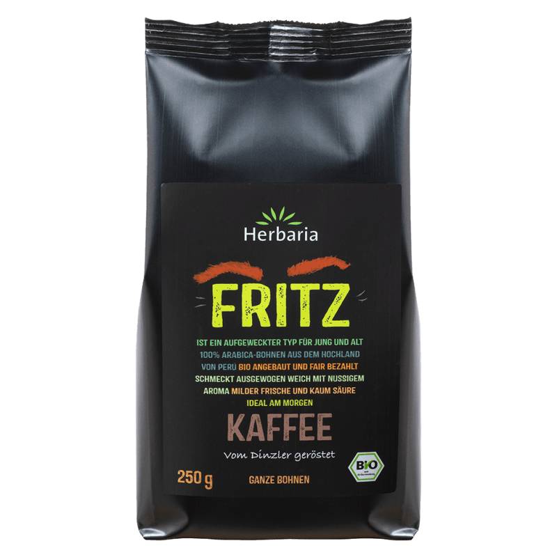 Bio Kaffee Fritz ganz von Herbaria