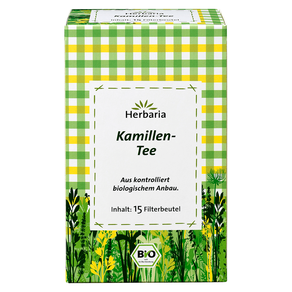 Bio Kamille-Tee, 15 Filterbeutel von Herbaria