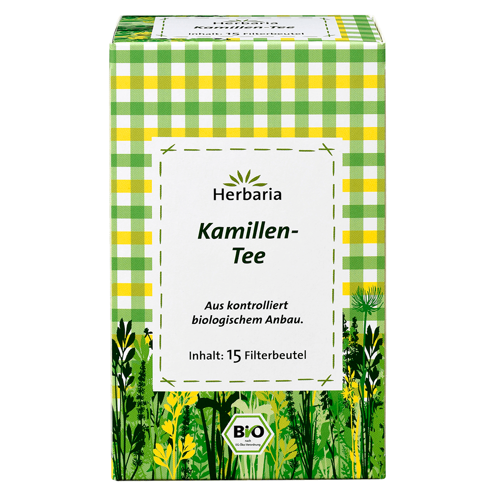 Bio Kamille-Tee, 15 Filterbeutel Bio Kamille-Tee, 15 Filterbeutel von Herbaria