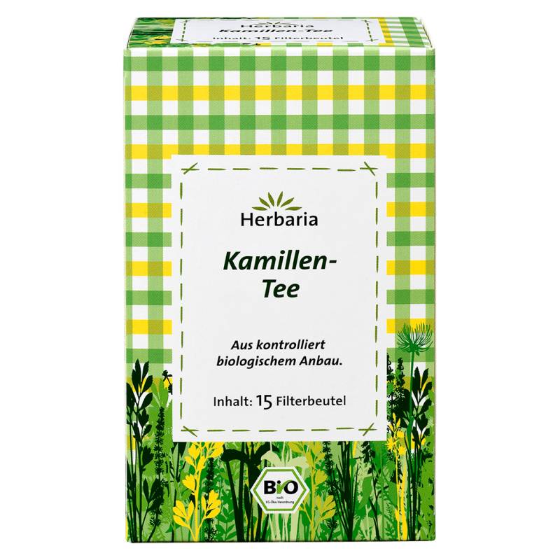 Bio Kamille-Tee, 15 Filterbeutel von Herbaria