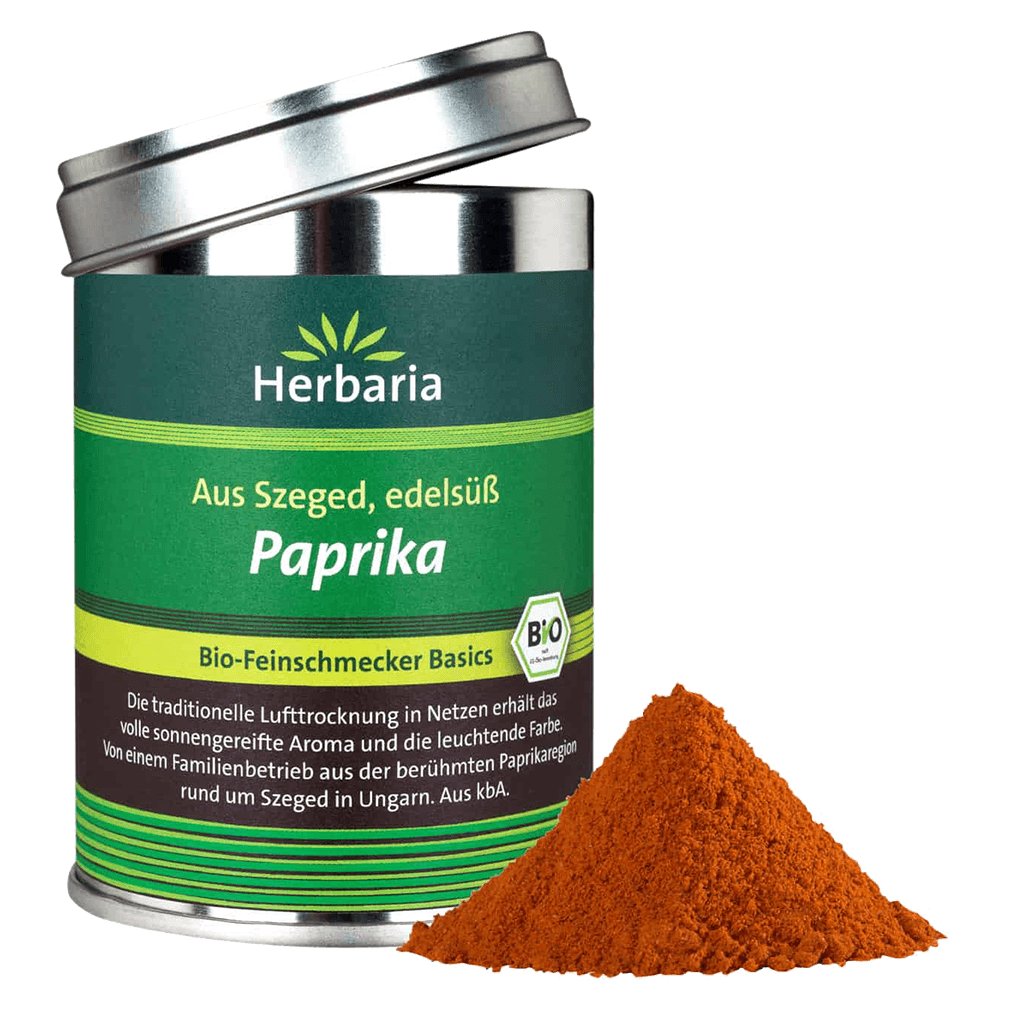 Bio Paprika edelsüß, 80g Bio Paprika edelsüß, 80g von Herbaria