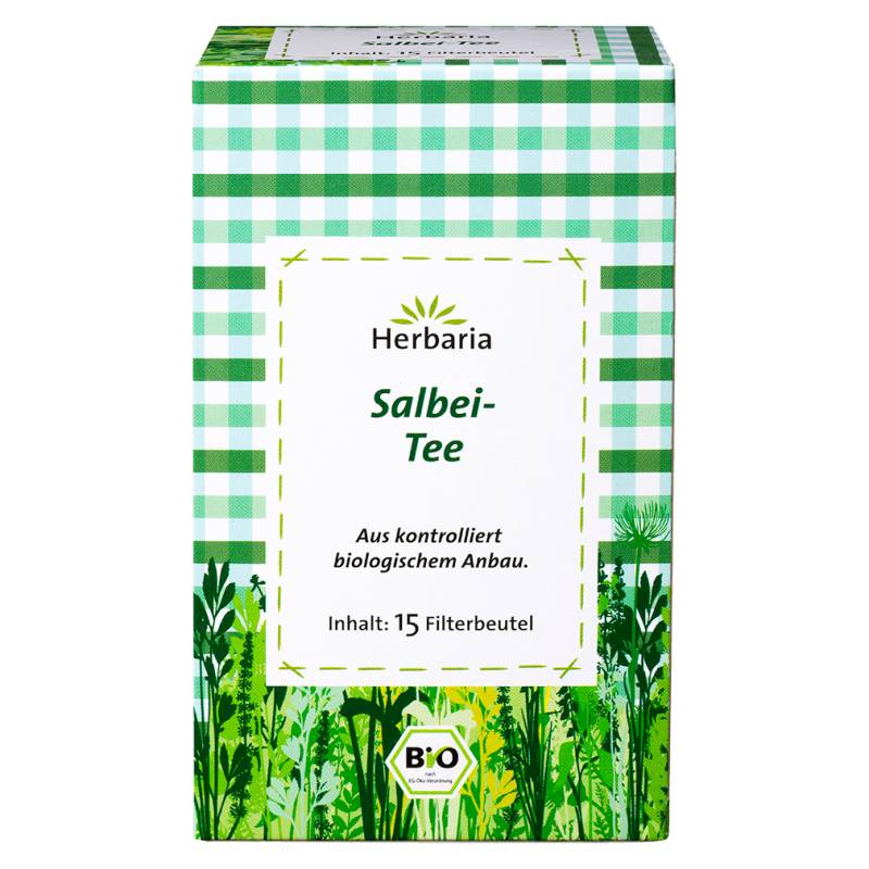 Bio Salbei-Tee, 15 Filterbeutel MHD 30.04.2025 von Herbaria