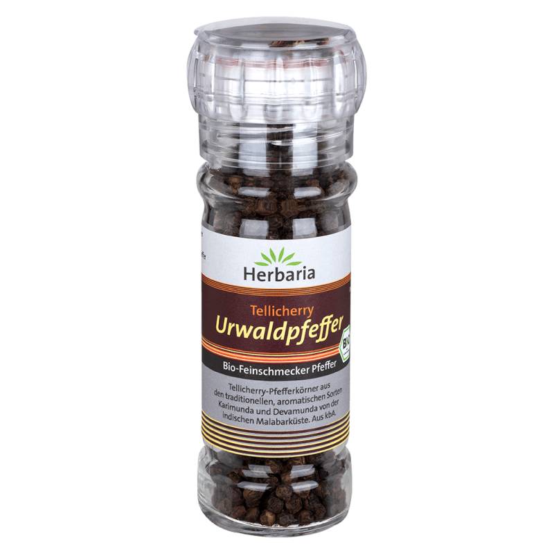 Bio Tellicherry Urwaldpfeffer, 50g von Herbaria