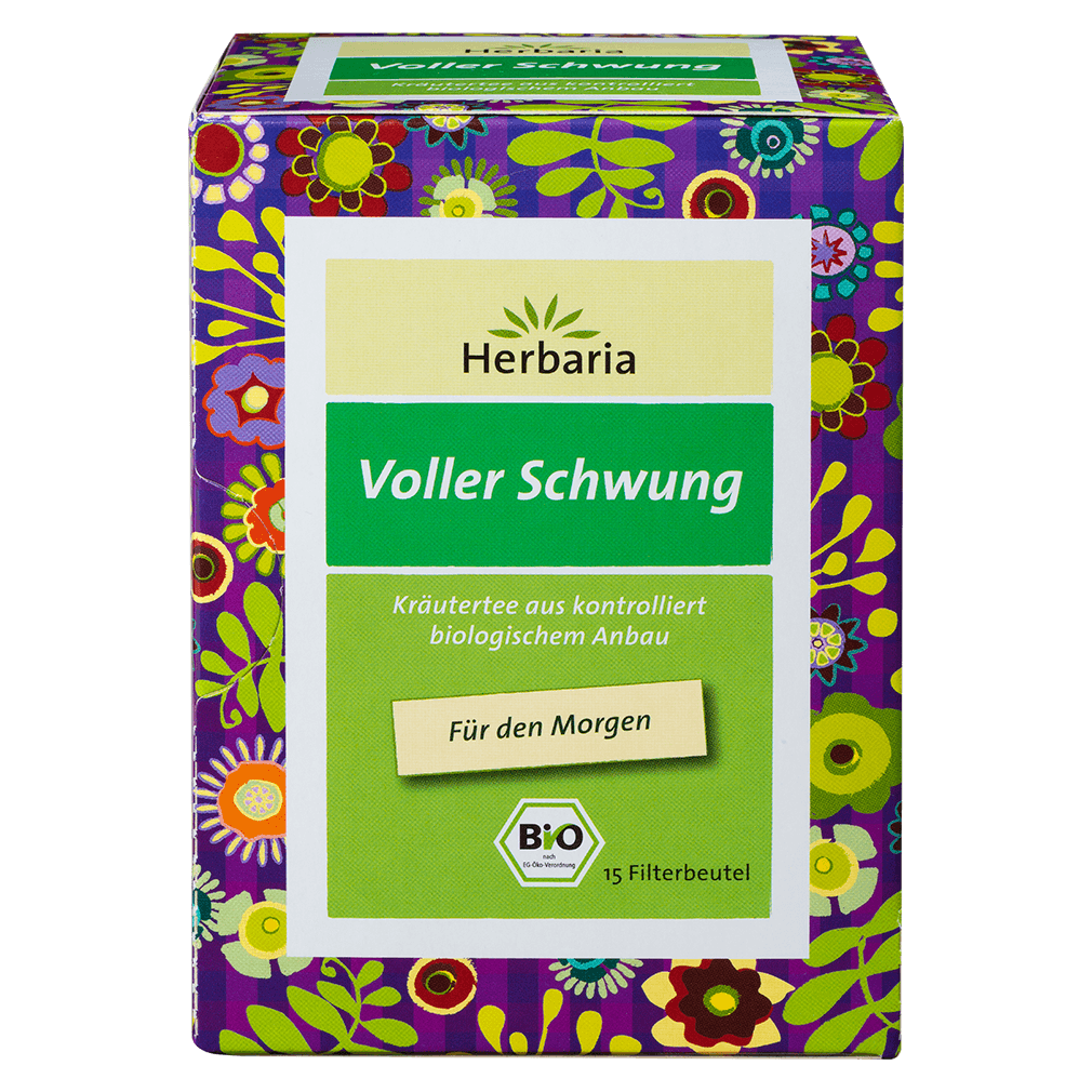 Bio Voller Schwung Tee, 15 Filterbeutel Bio Voller Schwung Tee, 15 Filterbeutel von Herbaria