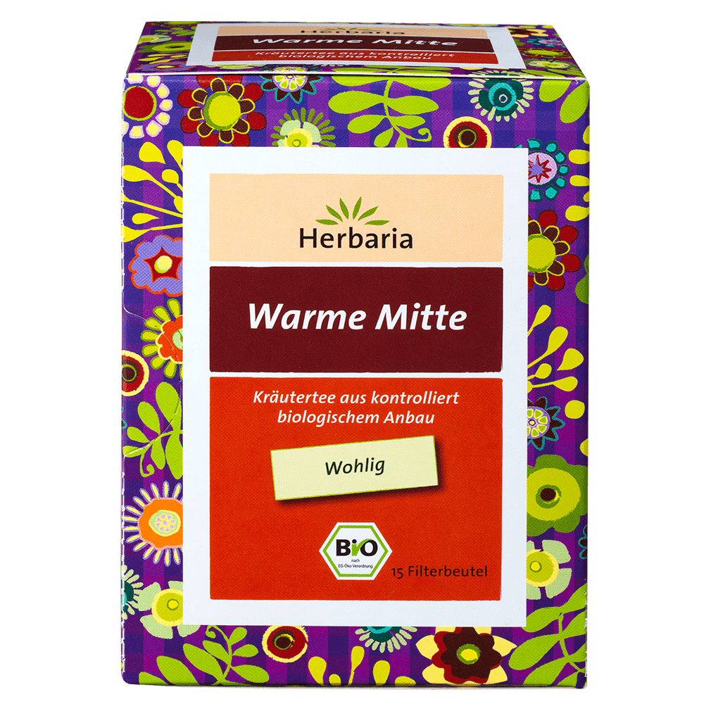 Bio Warme Mitte Tee, 15 Filterbeutel Bio Warme Mitte Tee, 15 Filterbeutel von Herbaria