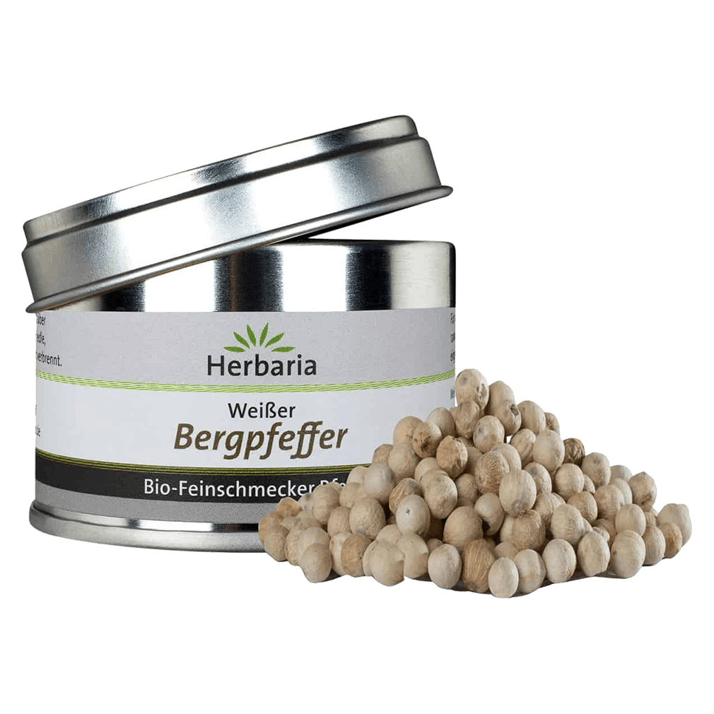 Bio Weißer Bergpfeffer, 30g Bio Weißer Bergpfeffer, 30g von Herbaria