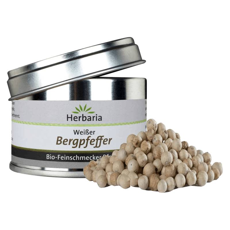 Bio Weißer Bergpfeffer, 30g von Herbaria